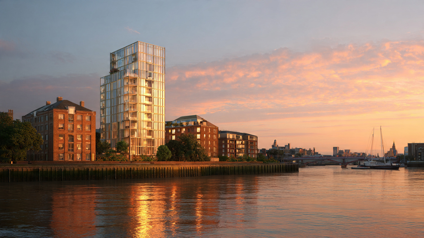 London riverside property market